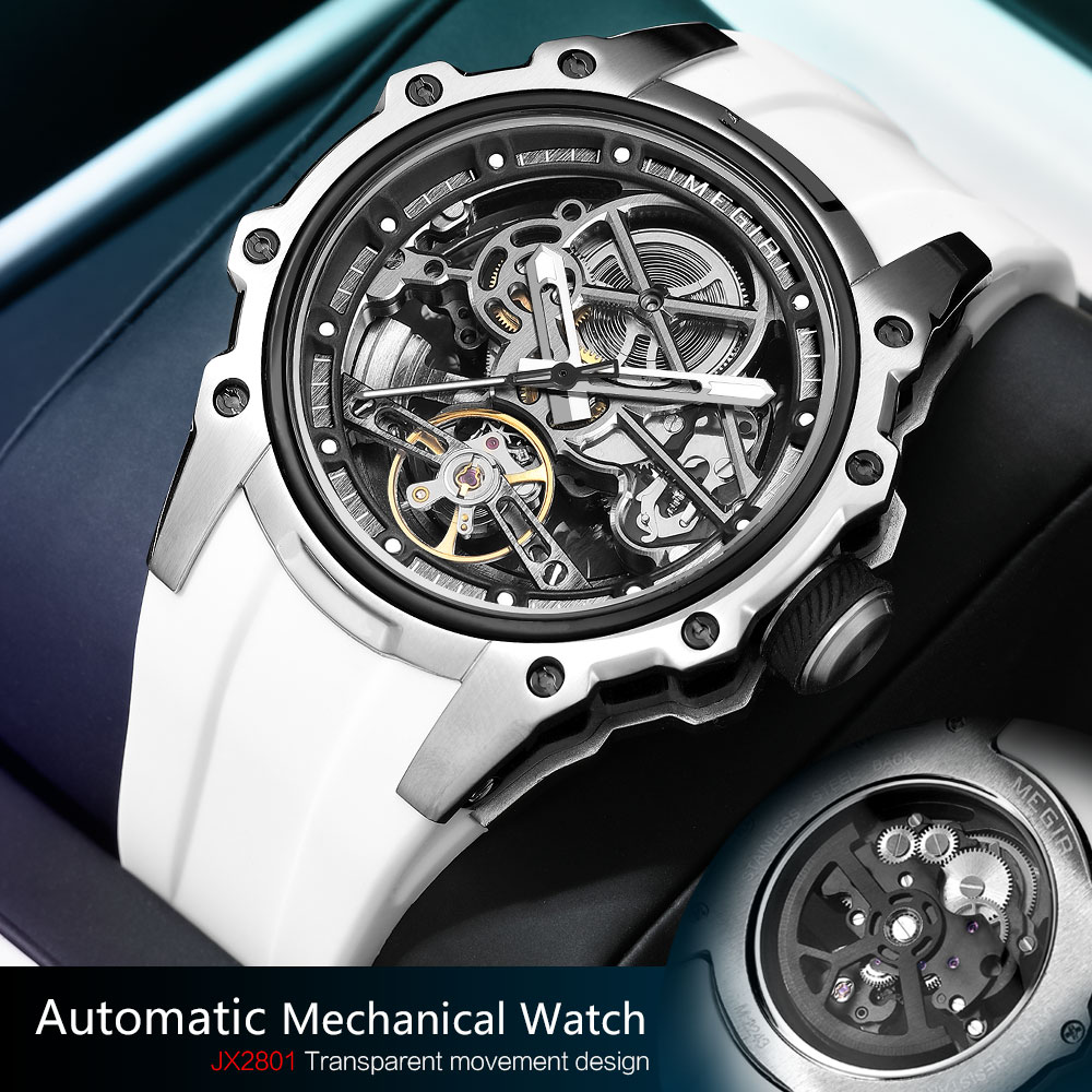 Luxury Watch Hublot - MEGIR Sports Automatic Mechanical Watch for