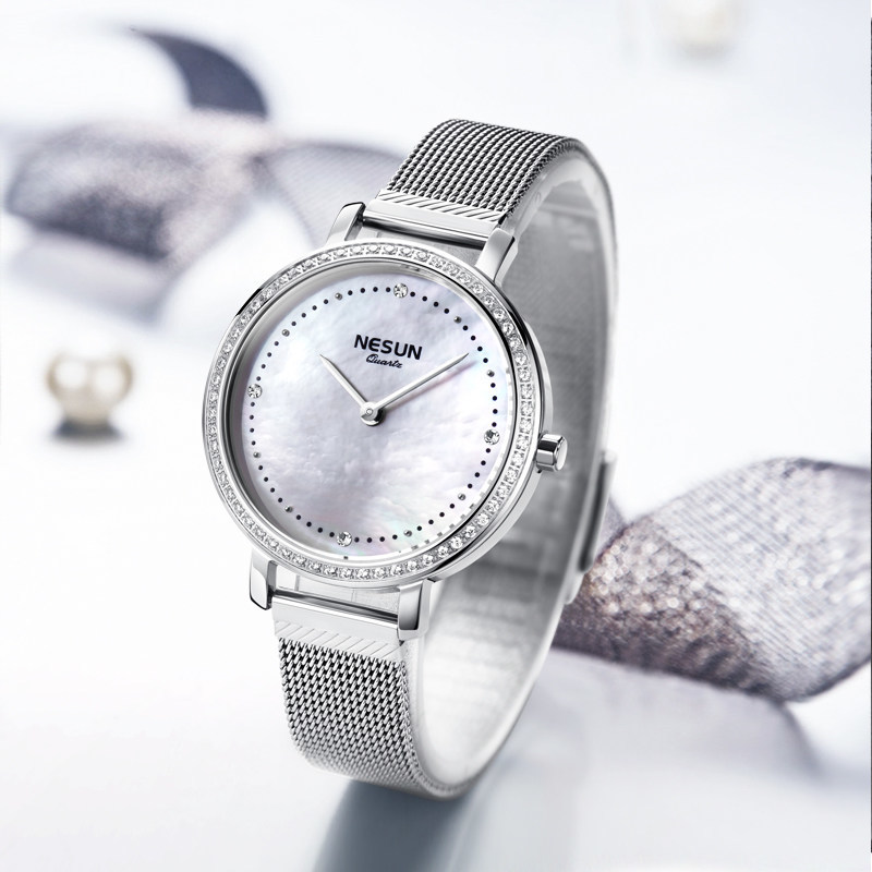 Luxury Watch Japan Brand - Switzerland NESUN Women's Watches Japan MIYOTA