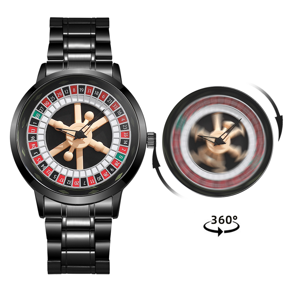 Luxury Watch Hublot - Fashion Rotating Dial Men Watch Luxury