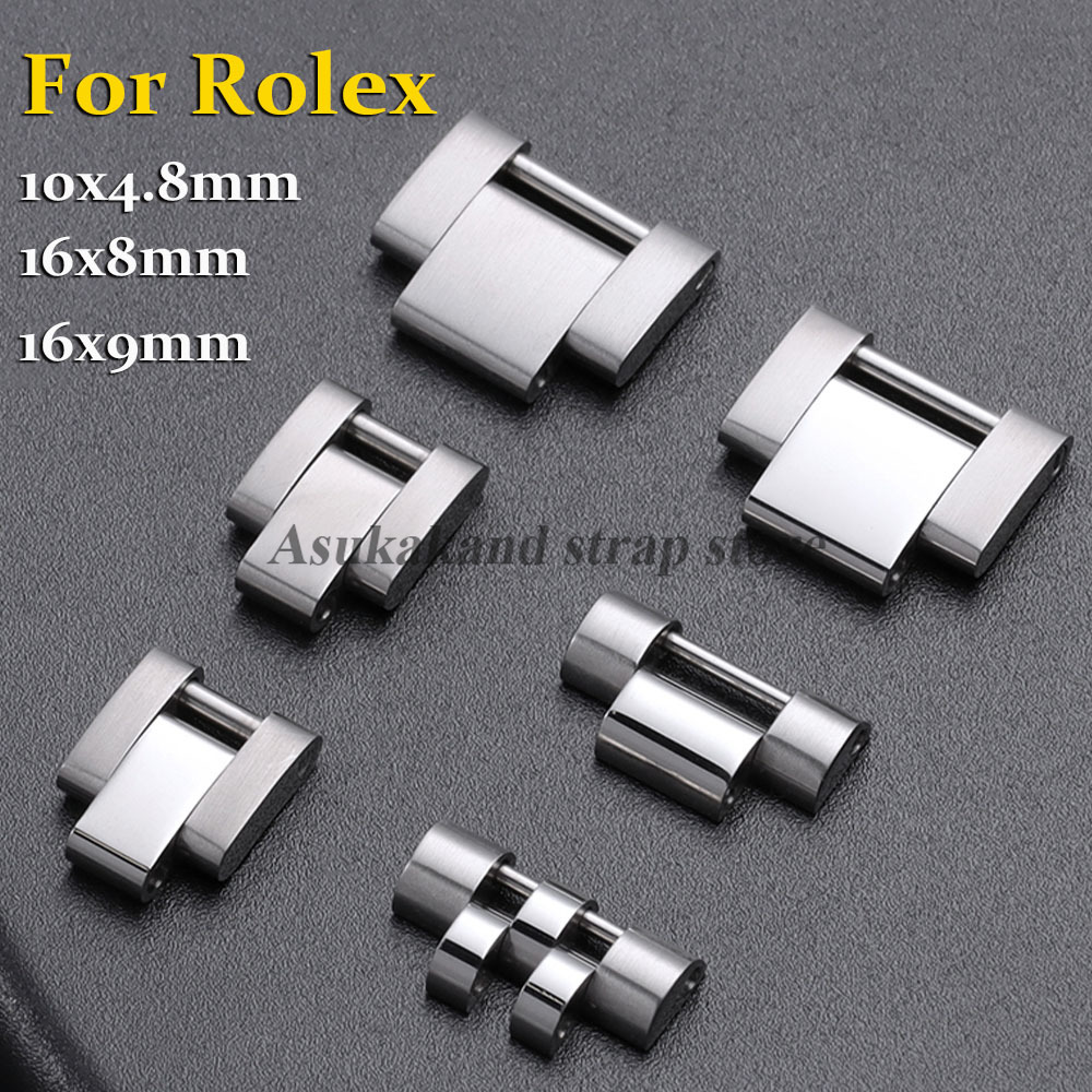 Luxury Watch Quality - 16x8mm/16x9mm/10x4.8mm Metal Extension Link for Rolex