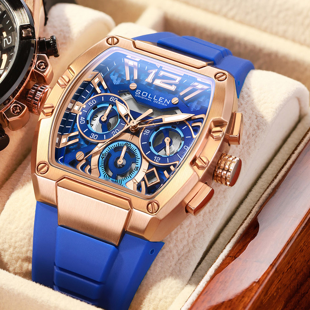 Luxury Watch Japan Brand - SOLLEN Luxury Brand Japan Quartz Men