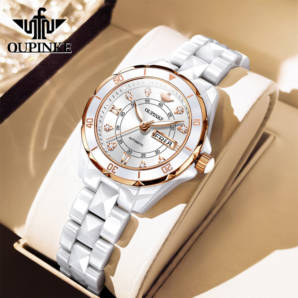 OUPINKE 3301 Automatic Mechani - Sapphire Crystal Display recension och pris
