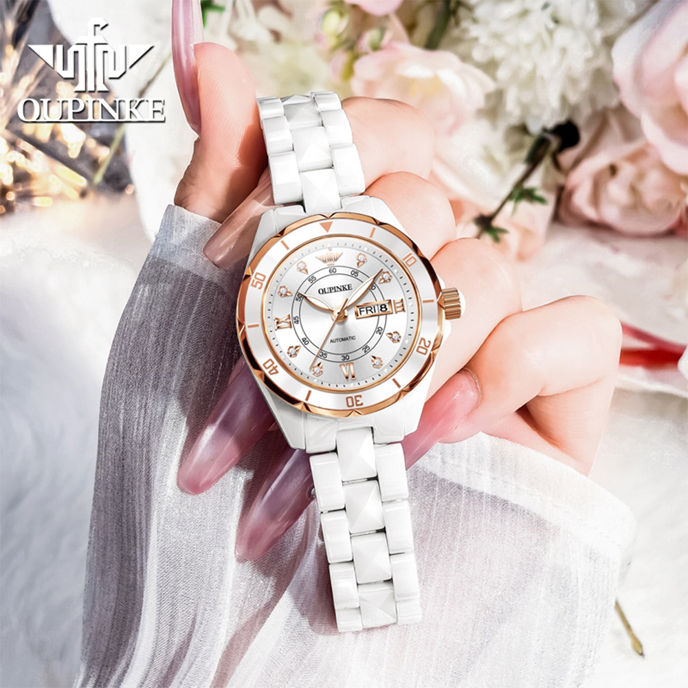 OUPINKE 3301 Automatic Mechani - Sapphire Crystal Display recension och pris