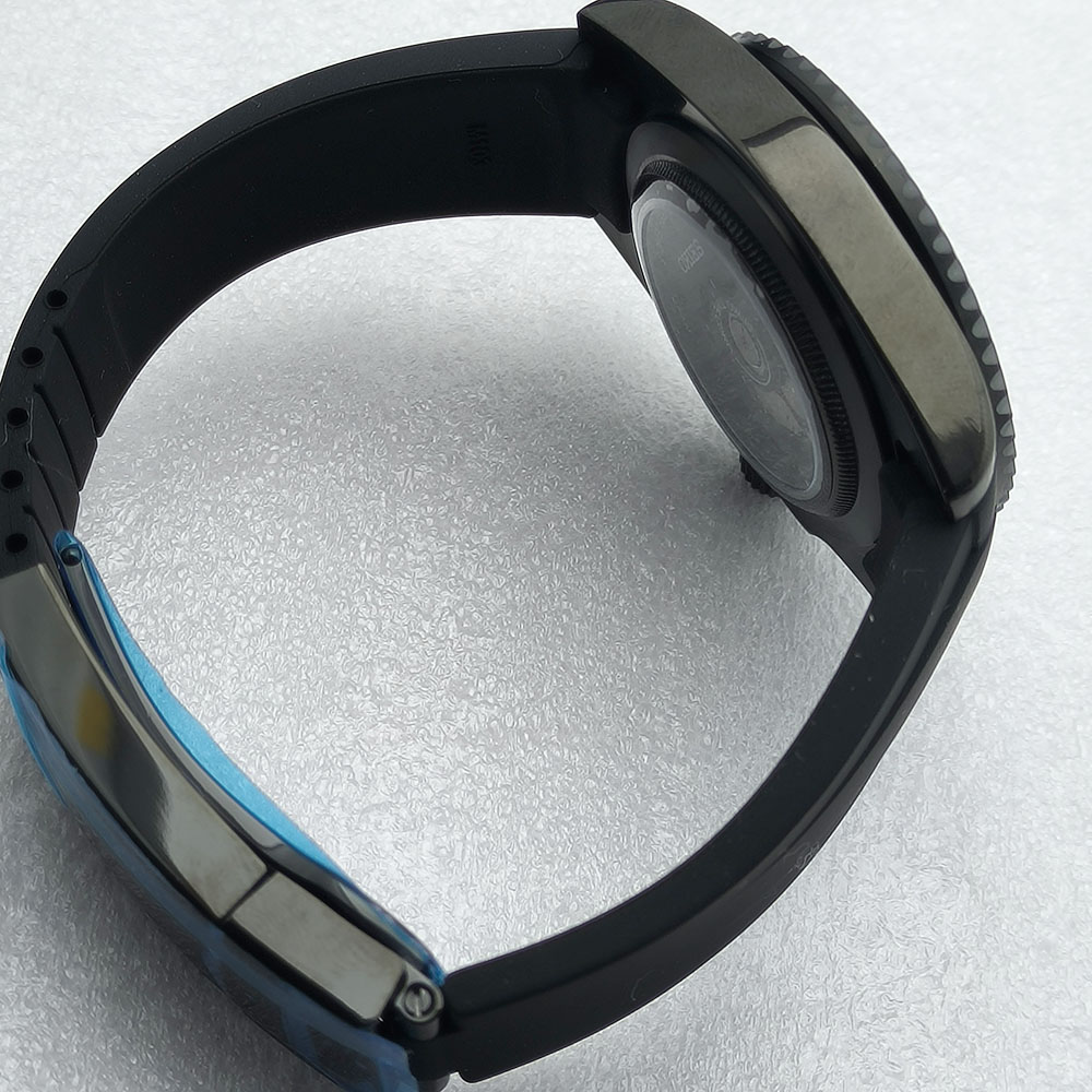 40MM NH36 Watch Black Men's St - Sapphire Crystal Display recension och pris