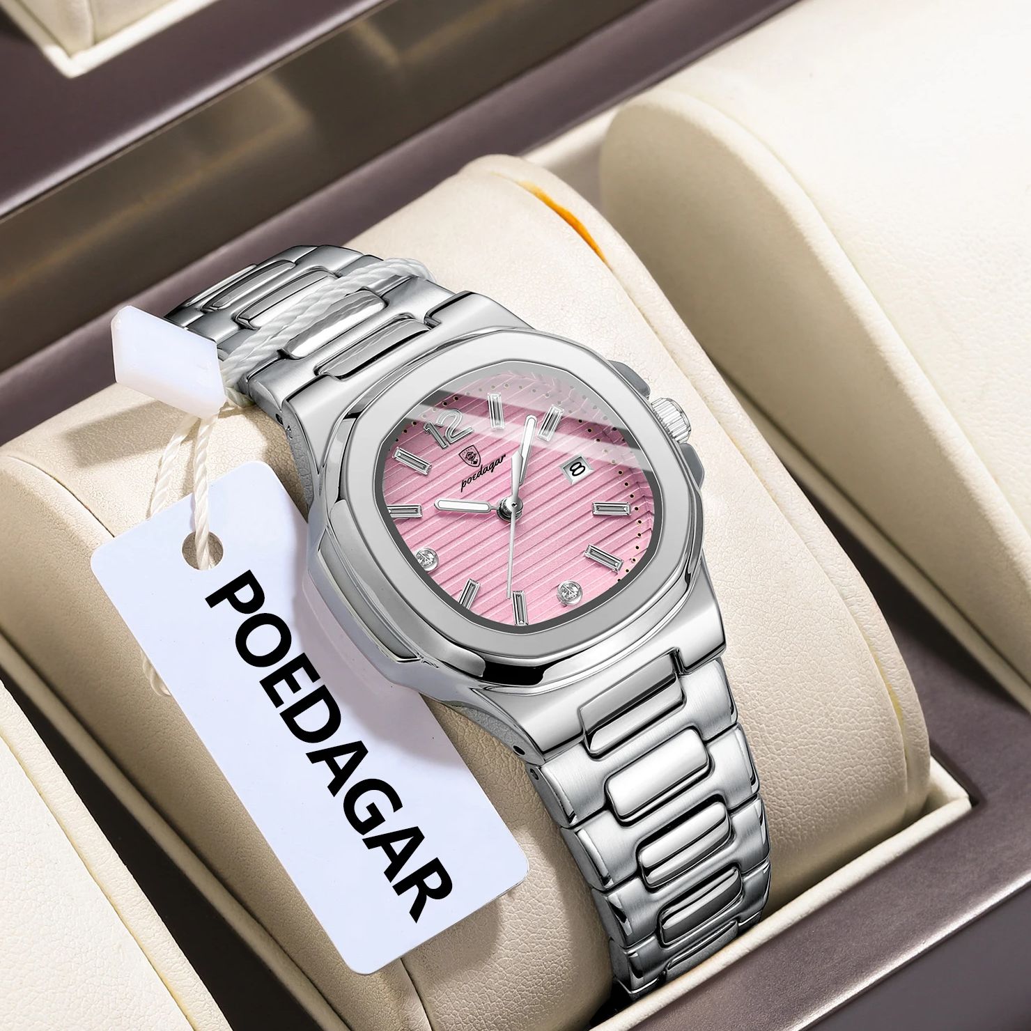 POEDAGAR Square Fashion Woman  - Luxury Watch For Girls recension och pris