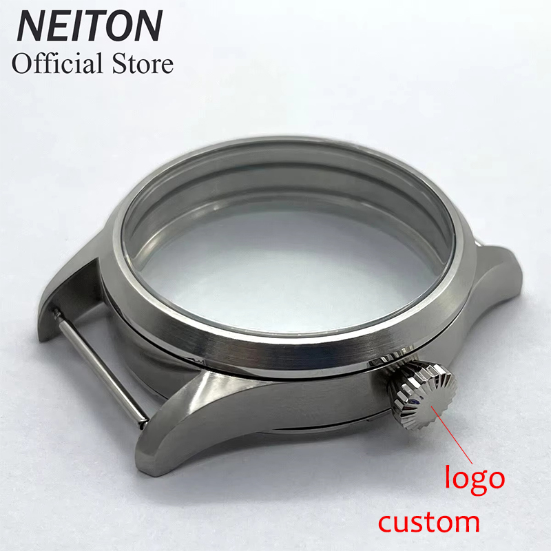 NEITON 42mm Manual Watch Case  - Sapphire Crystal Display recension och pris