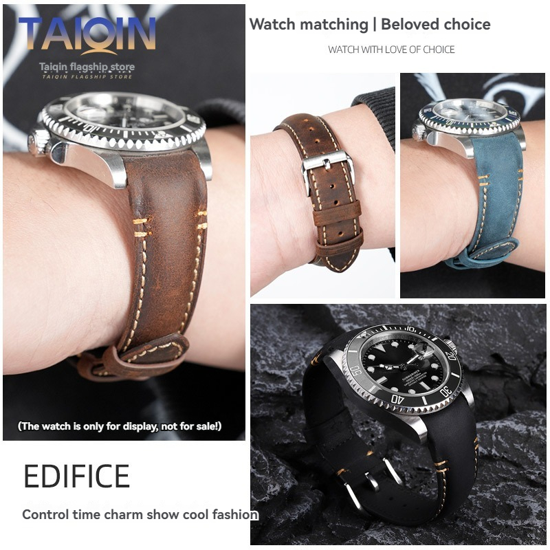 20 22mm Curved end Retro matte - Luxury Watch Green Dial recension och pris