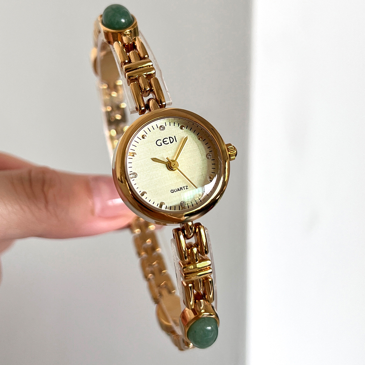 GEDI Luxury Gold Women Watches - Luxury Watch Green Dial recension och pris