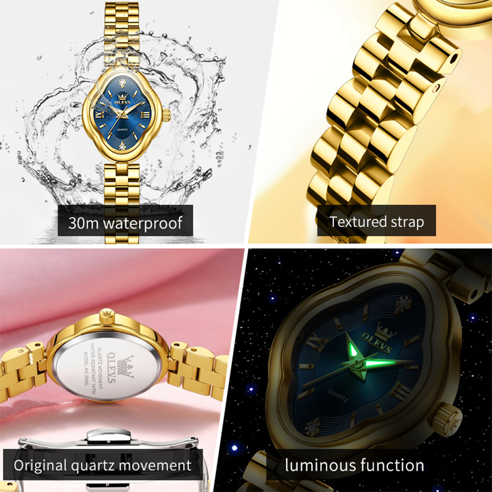 OLEVS Brand New Women's Quartz - Luxury Watch For Girls recension och pris