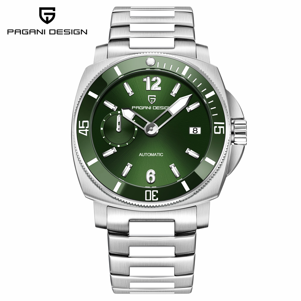 PAGANI DESIGN Men's Watch Luxu - Luxury Watch Green Dial recension och pris