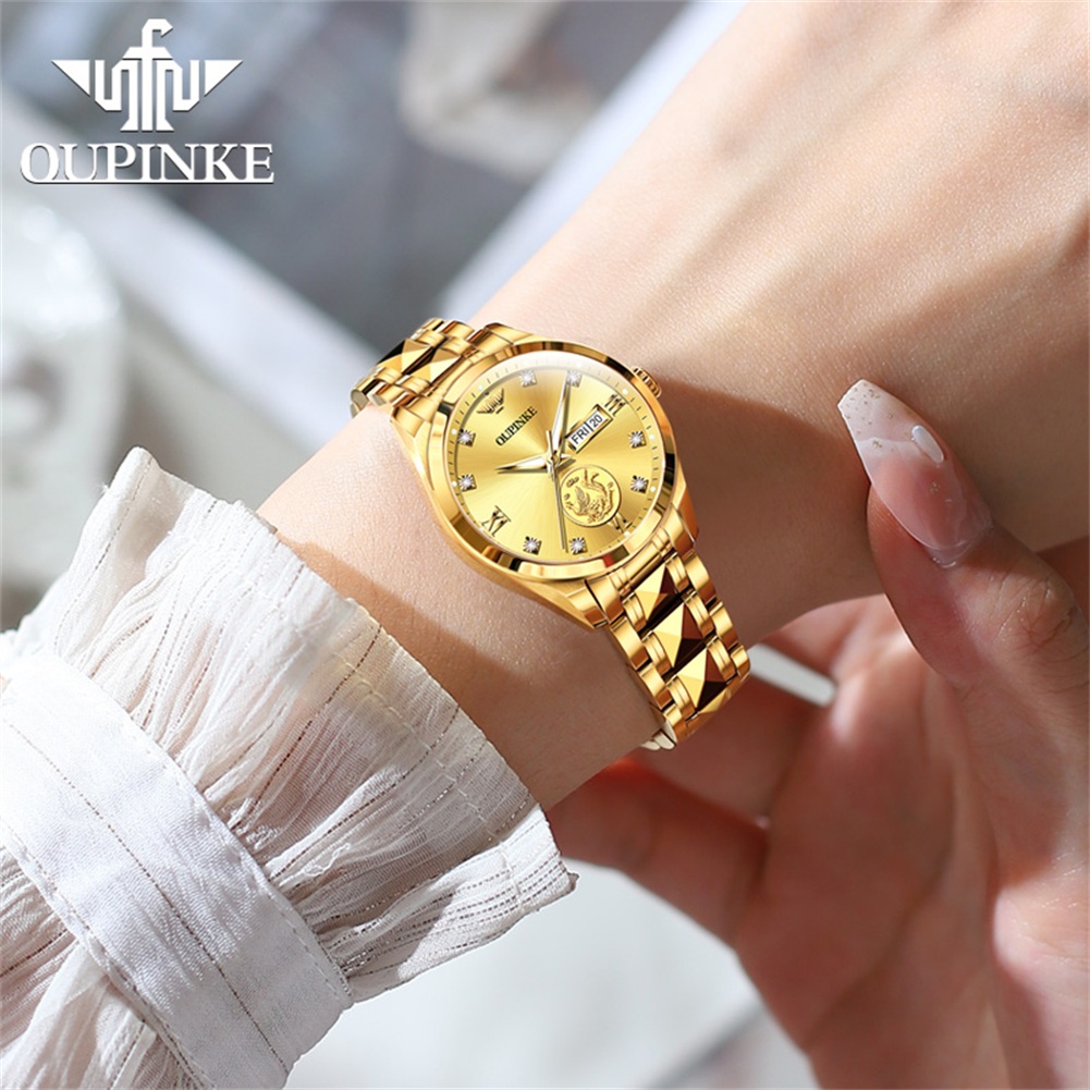 OUPINKE Woman's Watch 3259 Bus - Sapphire Crystal Display recension och pris