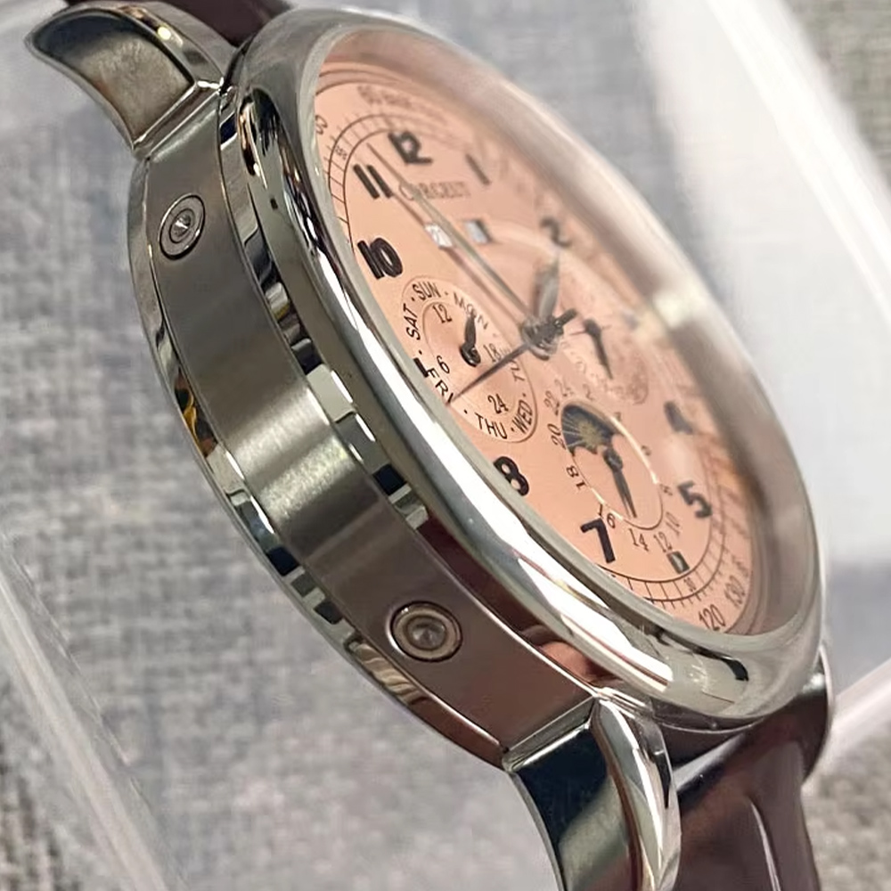 Men ST1655 Movement Moon Phase - Sapphire Crystal Display recension och pris