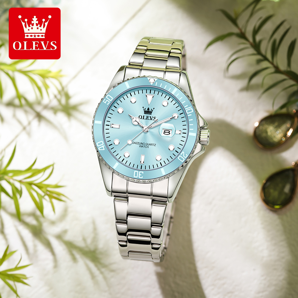 OLEVS Luxury Stainless Steel W - Luxury Watch For Girls recension och pris