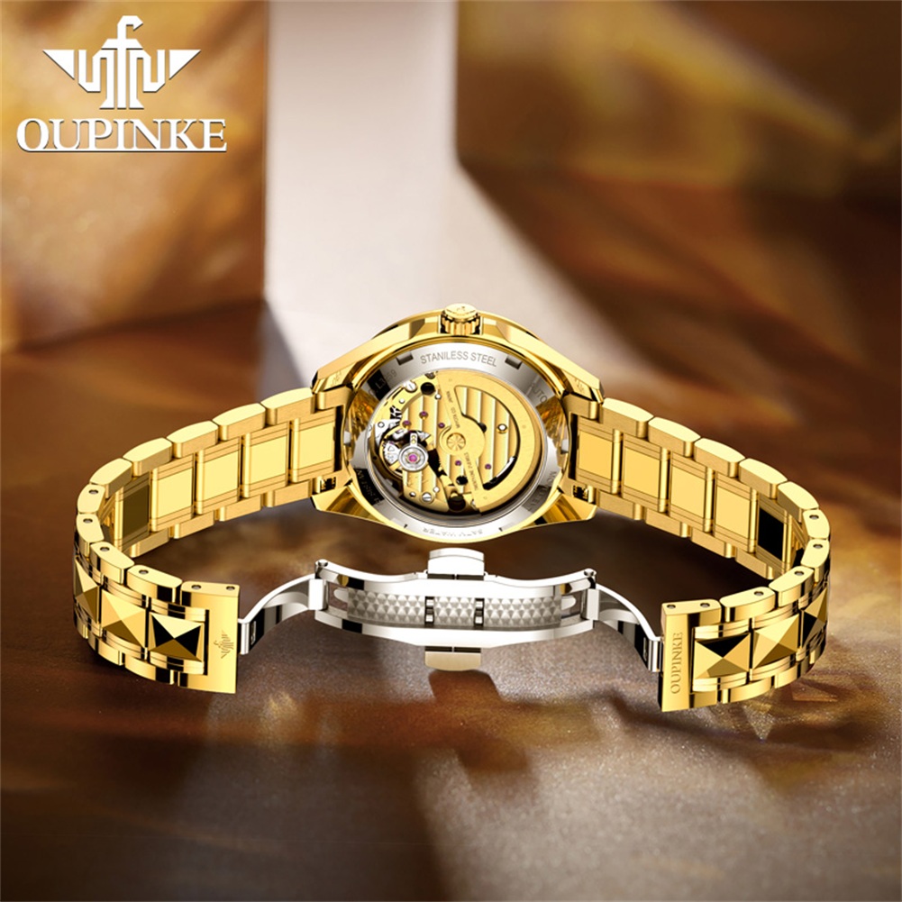 OUPINKE 3259 Real Gold Automat - Sapphire Crystal Display recension och pris