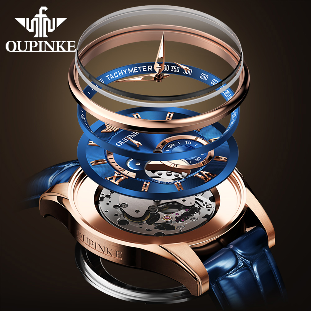 OUPINKE 3222 Automatic Watches - Luxury Watch Japan Brand recension och pris