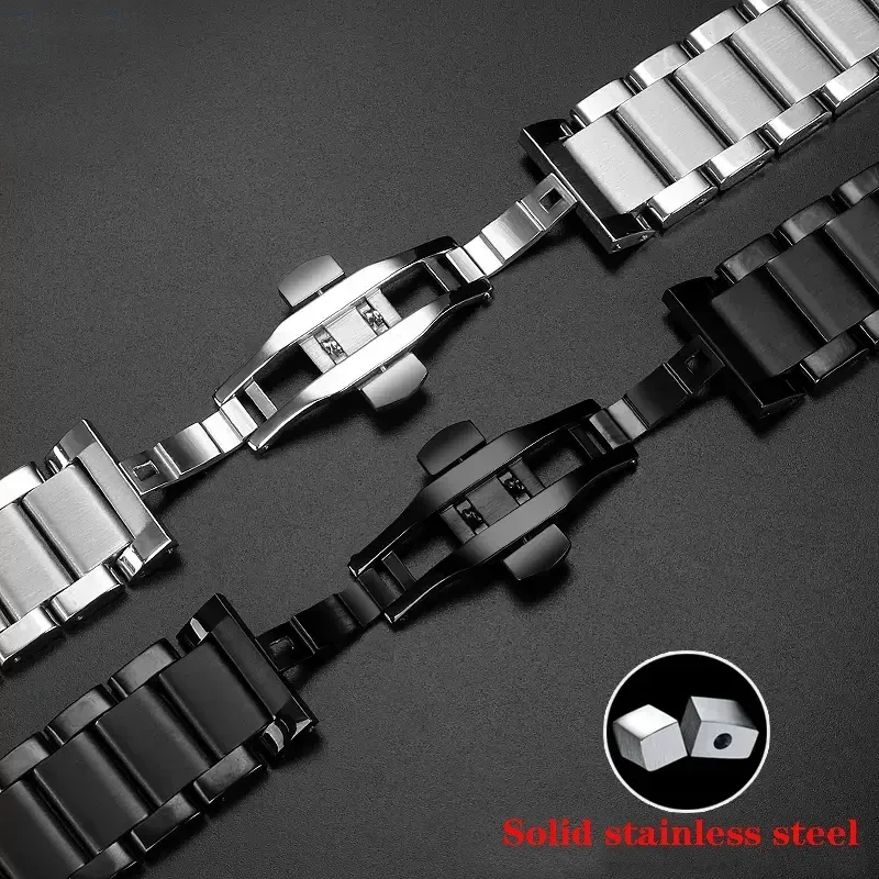 19mm-27mm Solid Stainless Stee - Luxury Watch Hublot recension och pris