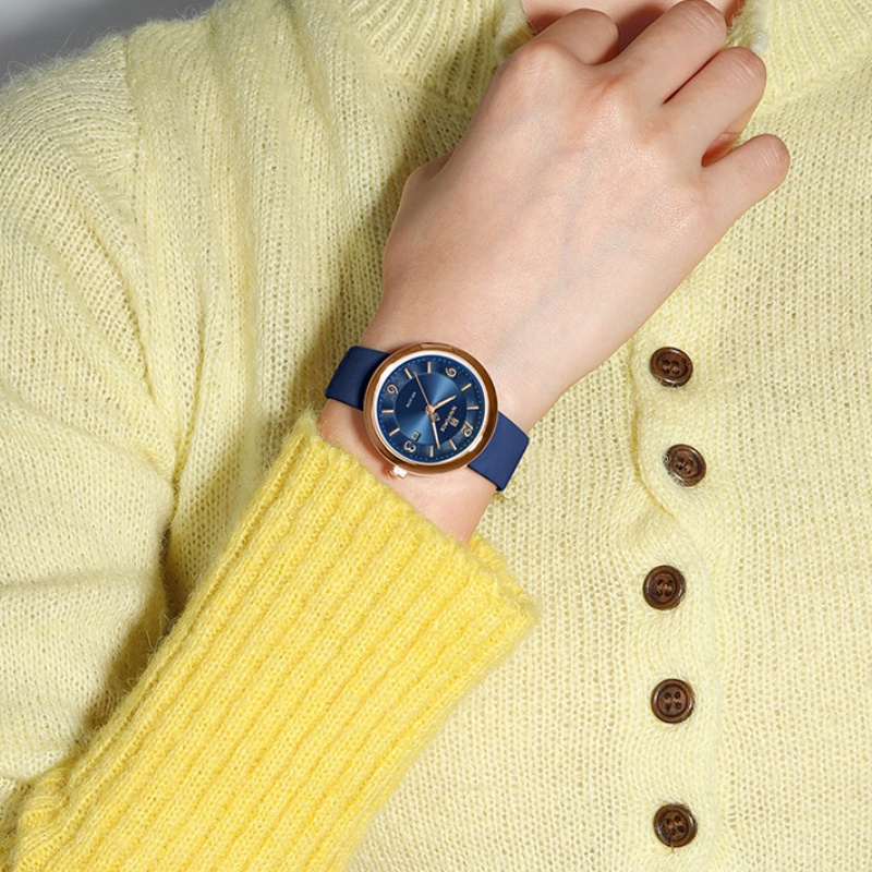 NAVIFORCE New Women Daily Quar - Luxury Watch Black recension och pris