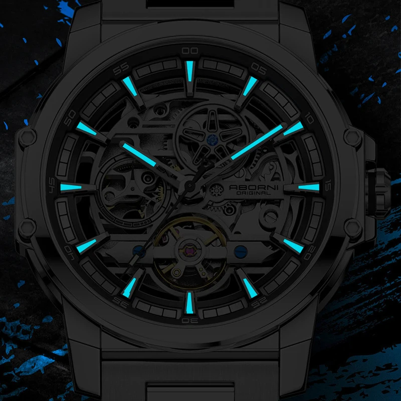 ABORNI 9039 Unique Design Skel - Luxury Watch Hublot recension och pris