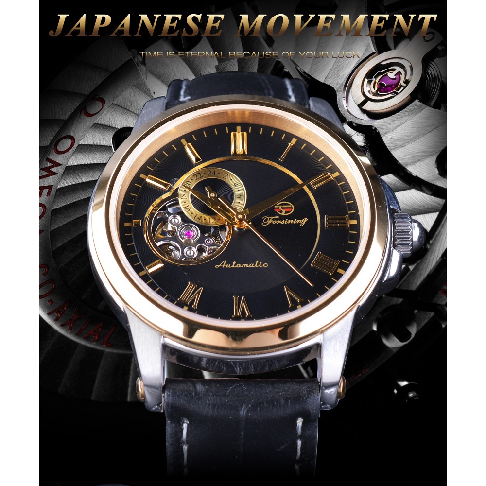 Forsining Transparent Japan Me - Luxury Watch Japan Brand recension och pris