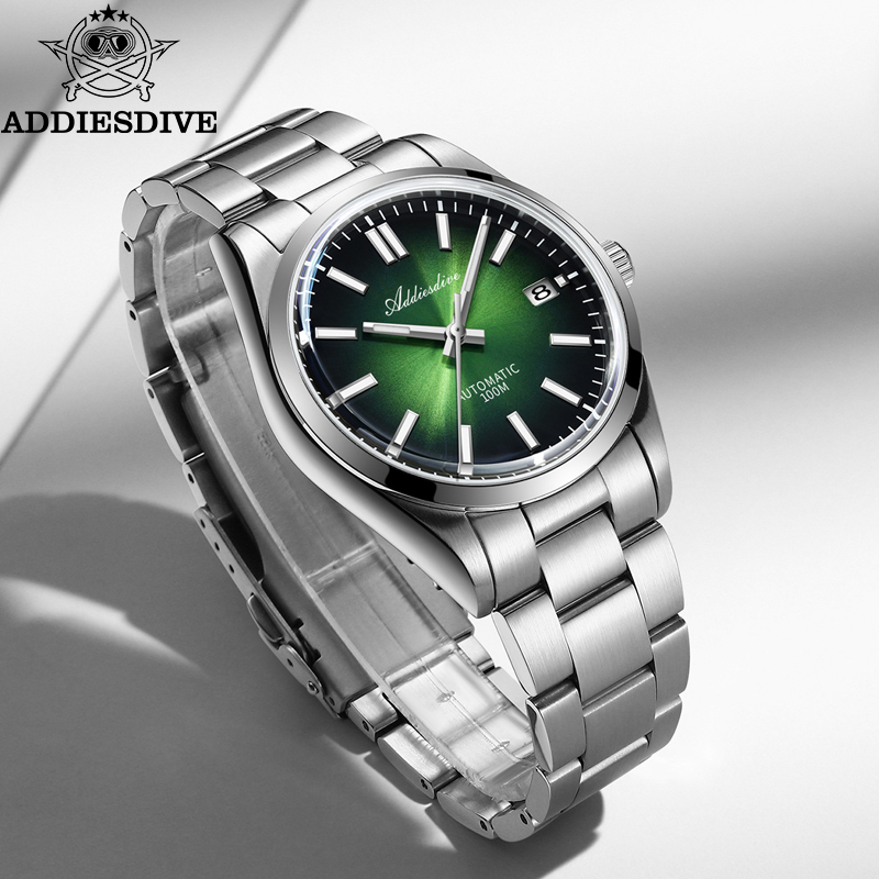 ADDIESDIVE Watch New AD2071 To - Luxury Watch Green Dial recension och pris