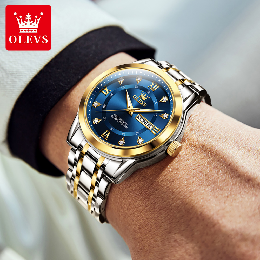 OLEVS Brand Fashion men's watc - Luxury Watch Quality recension och pris