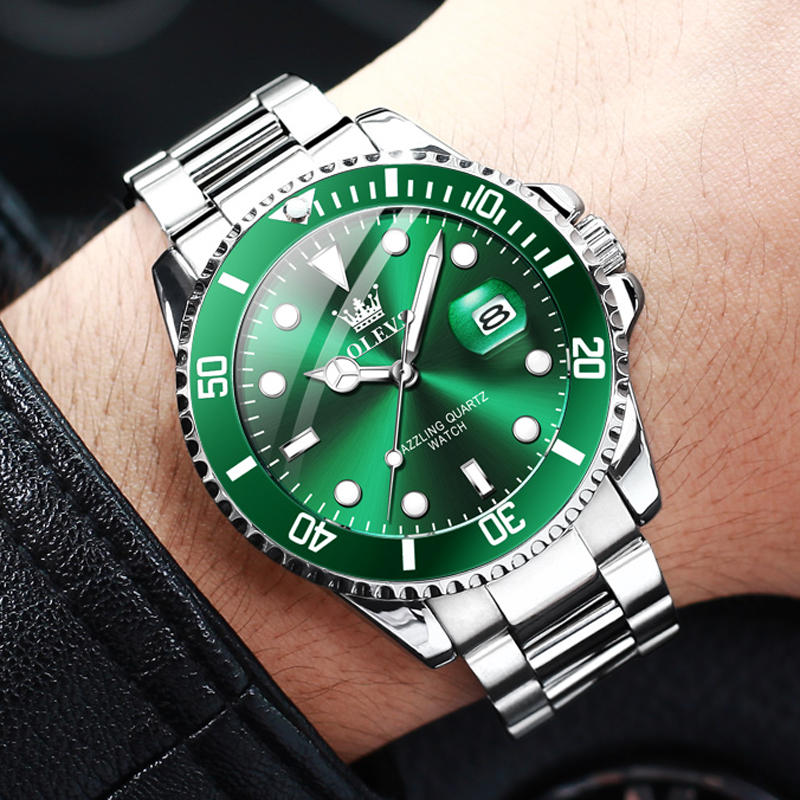 Fashion Couple Watch Luxury Cl - Luxury Watch Green Dial recension och pris