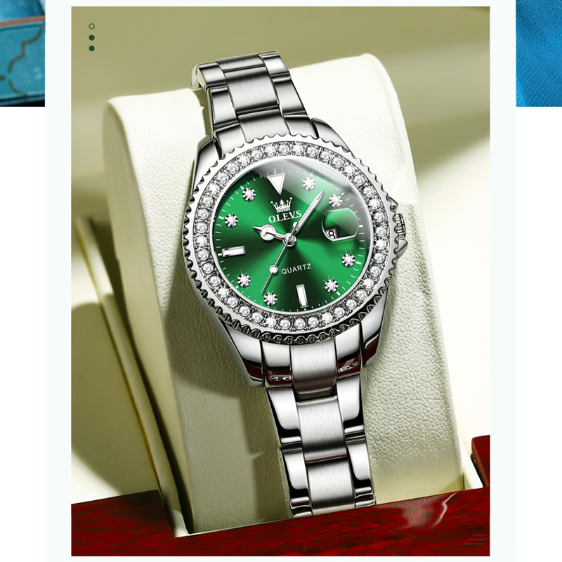 Fashion Couple Watch Luxury Cl - Luxury Watch Green Dial recension och pris