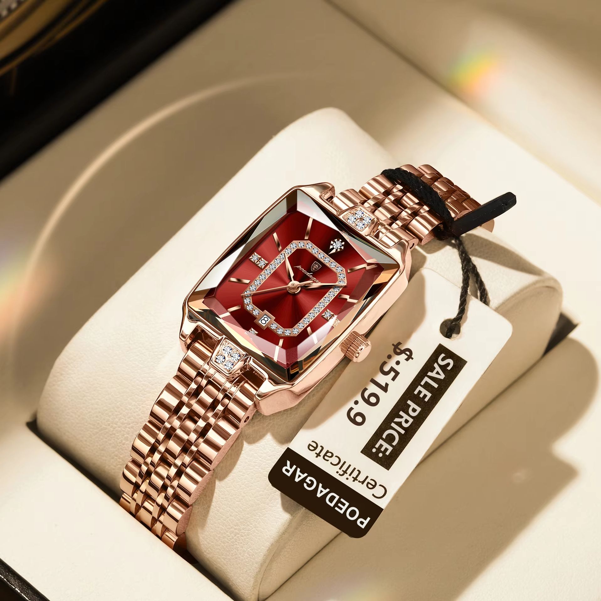 POEDAGAR Fashion Elegant Women - Luxury Watch For Girls recension och pris