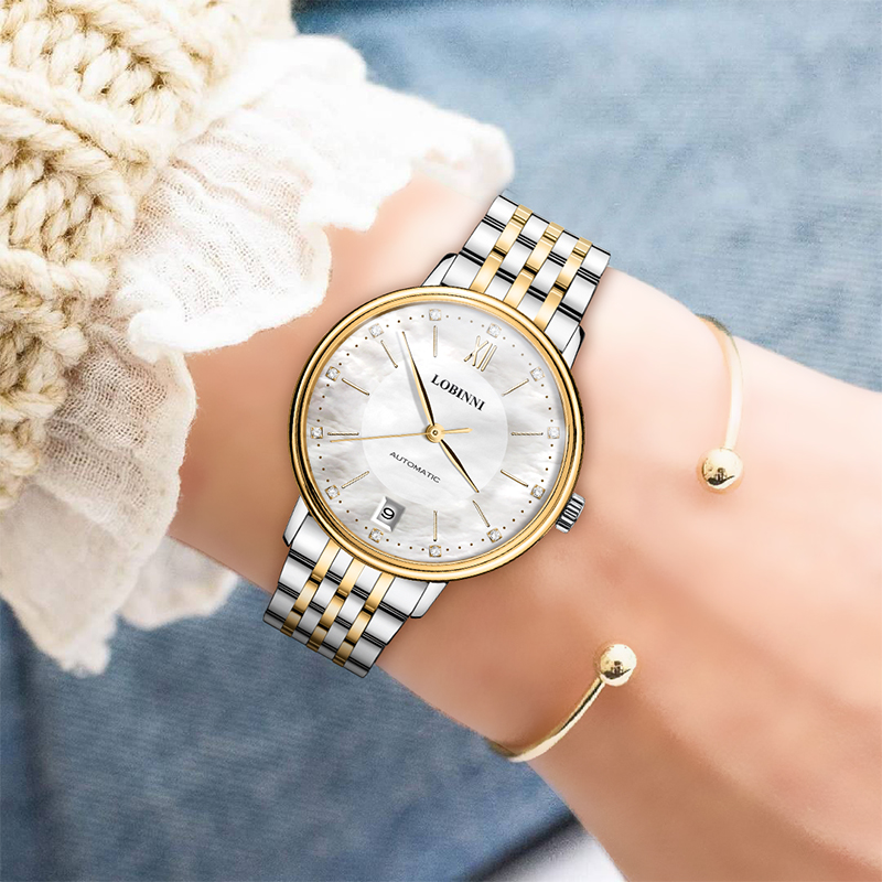 LOBINNI Ladies Automatic Mecha - Luxury Watch Japan Brand recension och pris