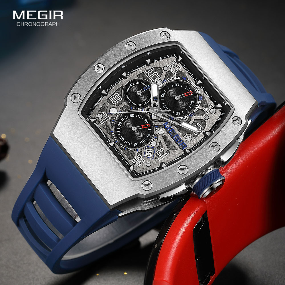 MEGIR Chronograph Quartz Watch - Luxury Watch Hublot recension och pris