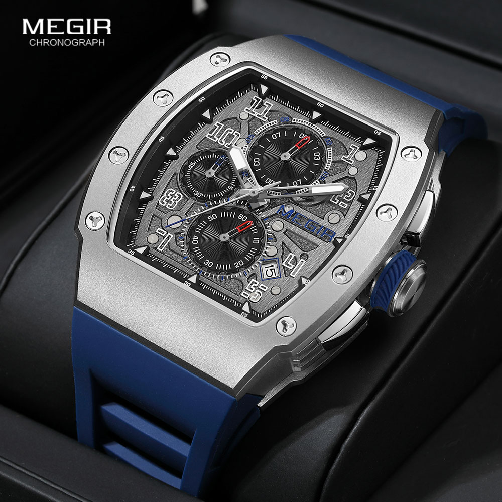 MEGIR Chronograph Quartz Watch - Luxury Watch Hublot recension och pris