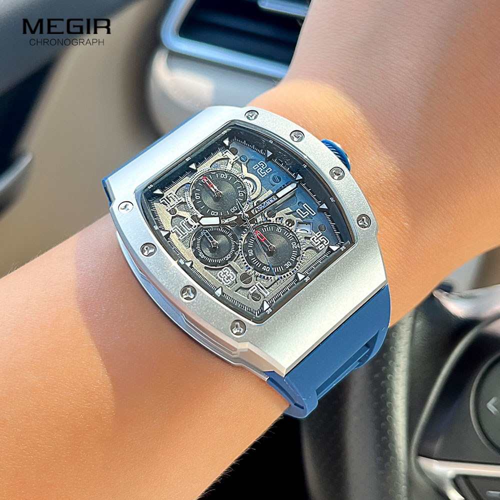 MEGIR Chronograph Quartz Watch - Luxury Watch Hublot recension och pris