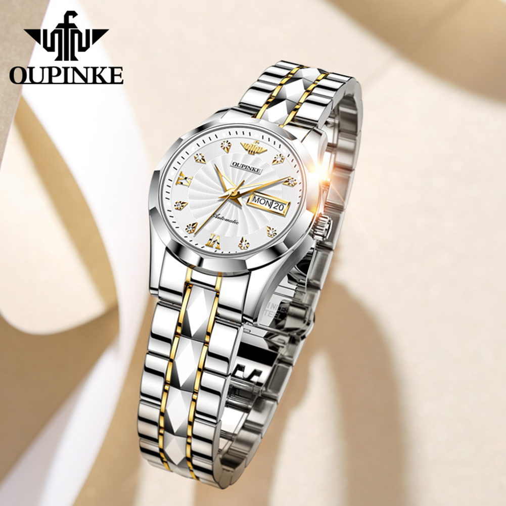 OUPINKE 3169 Womens Watch Luxu - Sapphire Crystal Display recension och pris