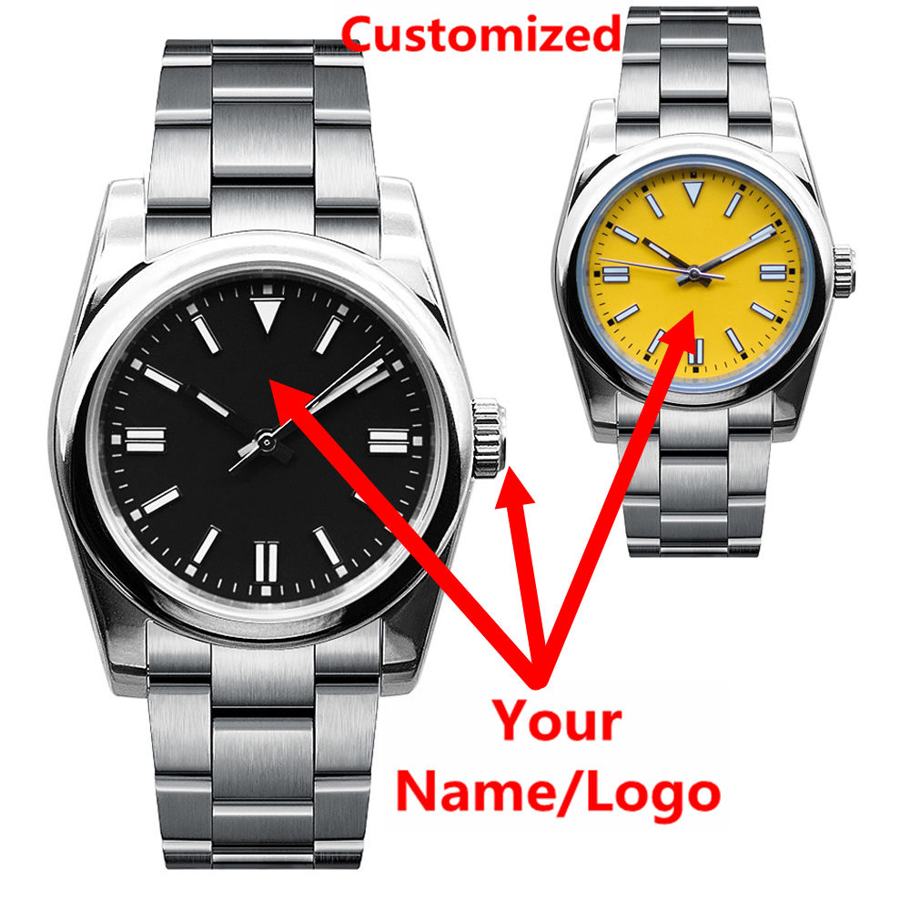 Custom Logo Mens Watch Sapphir - Luxury Watch Quality recension och pris
