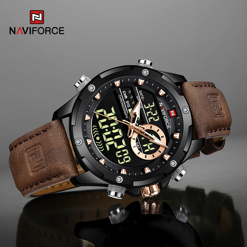 New NAVIFORCE Men Watches Quar - Luxury Watch Low Price recension och pris