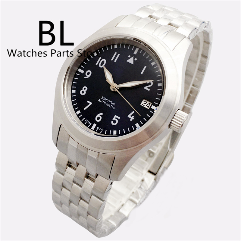 BLIGER 36mm/39mm Pilot Style N - Luxury Watch Green Dial recension och pris