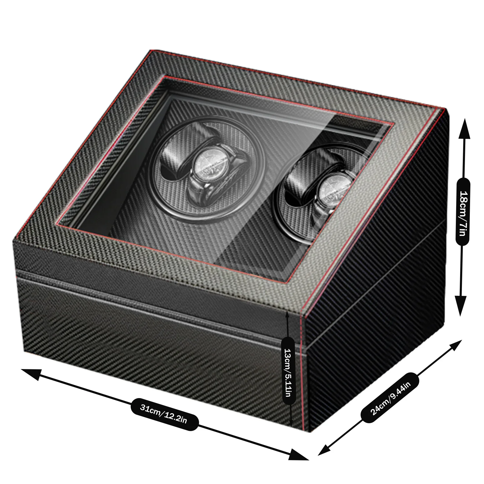 4+6 Watch Winder, Luxury Autom - Quiet Luxury Watch Men recension och pris