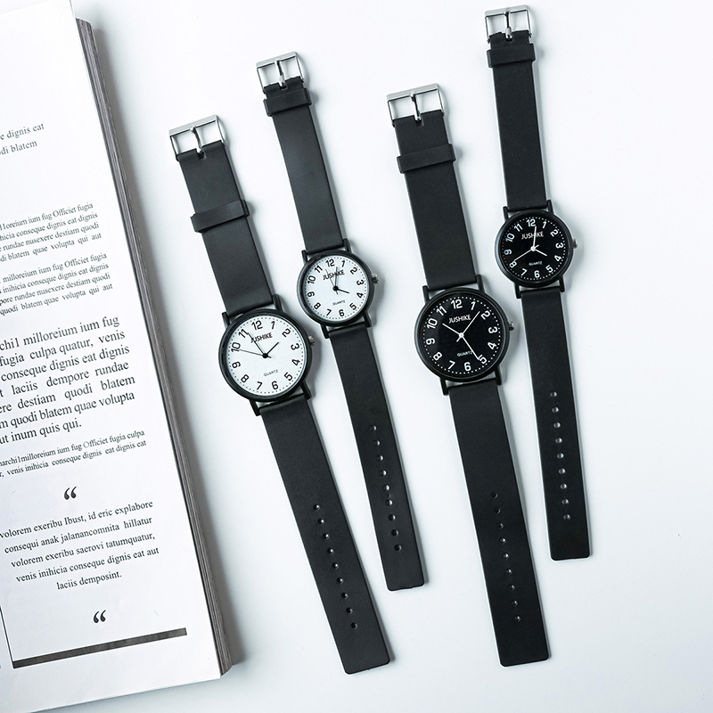 Simple Black Watch Quartz Watc - Luxury Watch For Girls recension och pris